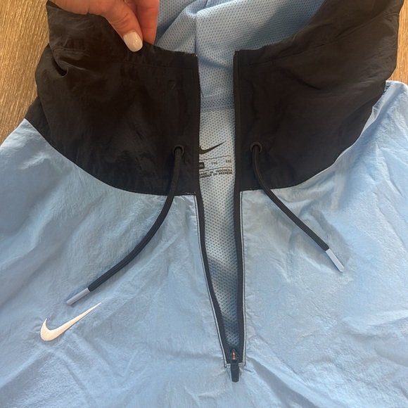 Nike Blue and Black Windbreaker Jacket XXL - Picture 4 of 4